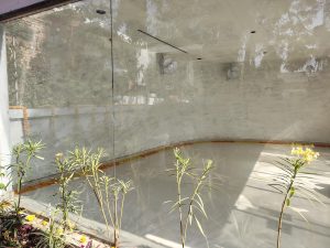A shelter, representing the Kalyan Jivashray Foundation's commitment to animal shelter.